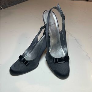 Stuart Weitzman | Satin Slingback Heels